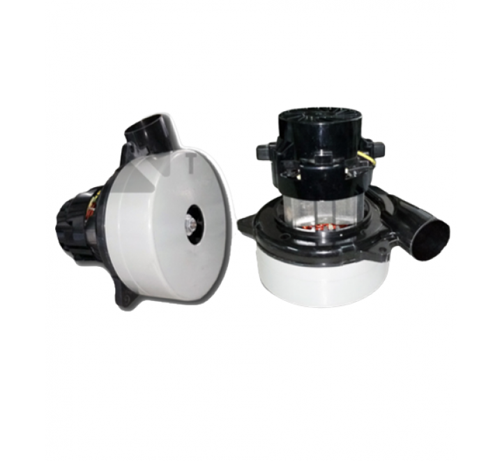 Sanayi Süpürge Motoru Bakır Sargı 220V Çift Fanlı 1300 W Eksozlu